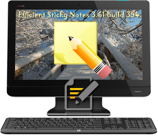 Efficient Sticky Notes PRO 3.61 Build 354 Portable 2014